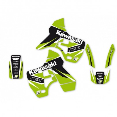 Kit grafic BLACKBIRD KAWASAKI KX 500 '88-'04 DREAM 4 culoare Verde Negru