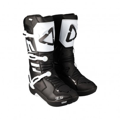 Cizme Offroad Leatt Cross 3.5 - Negru/Alb