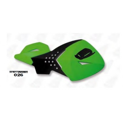 Handguard UFO ESCALADE culoare Negru/Verde (kit montaj inclus 22MM)