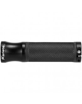 Mansoane Ariete Road Grips ALU-RUB Lock-On System (125 mm) - Negru