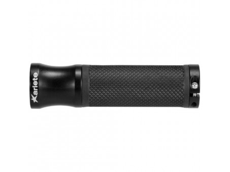 Mansoane Ariete Road Grips ALU-RUB Lock-On System (125 mm) - Negru