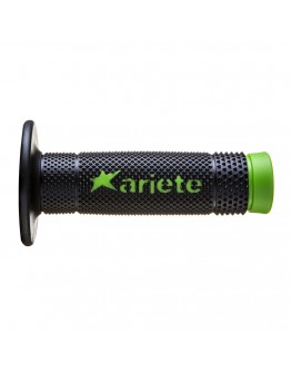 Mansoane moto ARIETE Grippers Vulcan (115mm) - Verde