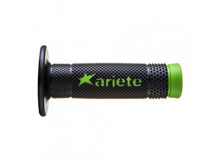 Mansoane moto ARIETE Grippers Vulcan (115mm) - Verde