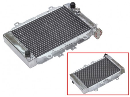 Radiator BRONCO YAMAHA KODIAK 400 03-06, GRIZZLY 400 07-08, KODIAK 450 03-10, GRIZZLY 450 07-14 (intarit cu capacitate marita) (buc)