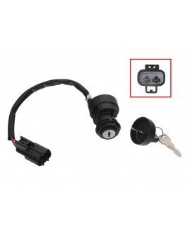 Contact pornire BRONCO (ignition switch) YAMAHA BIG BEAR 400 '02-08, YFZ 450R/X / RAPTOR 700/700R '09-21 (4SH-82510-00-00;4SH-82510-01-00)