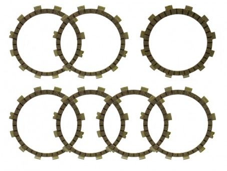 Set discuri ambreiaj BRONCO YAMAHA YFM 350 (86-08) YFM 400 KODIAK 93-00 (F1866) (EBS2290)