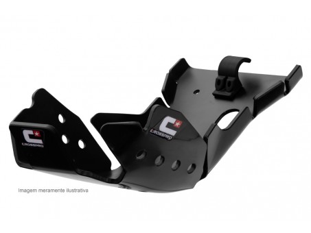 Scut protectie din plastic CROSSPRO Enduro MODEL "EC DTC" pentru: KTM EXC 250/300 TPi '20-'23, SX 250 '20-'22, HUSQVARNA TE 250/300 '20-'23, TC 250 '20-'22, GAS GAS EC/MC/EX 250/300 '21-'22 culoare Negru