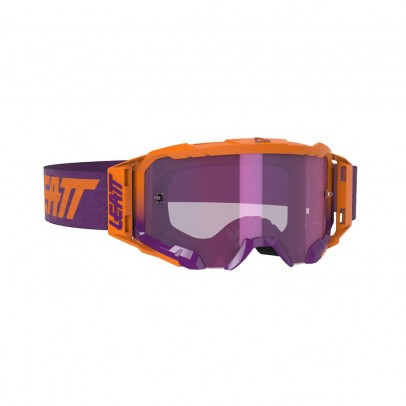 Ochelari Leatt Velocity 5.5 Iriz Neon Orange 78% Mirror Lens Purple - Portocaliu/Mov