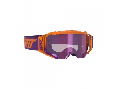 Ochelari Leatt Velocity 5.5 Iriz Neon Orange 78% Mirror Lens Purple - Portocaliu/Mov