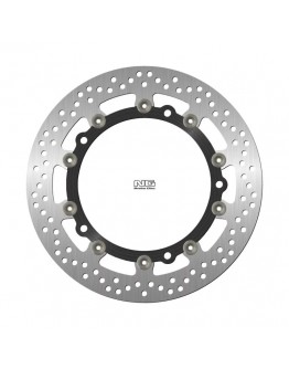 Disc frana fata NG -  BMW F 900R/XR '20-'22, F 800R/GT/S/ST '05-'20, HP2 '06-'12, R 1200RT/RS '01-'18, K 1600GT/GTL '09-'22, K 1200LT '02-'09, K 1200/1300S/R '04-'15, R 1250 R/RT/RS '19-'22, (320x181x5MM) (5X10,25MM) flotant (centru aluminiu)