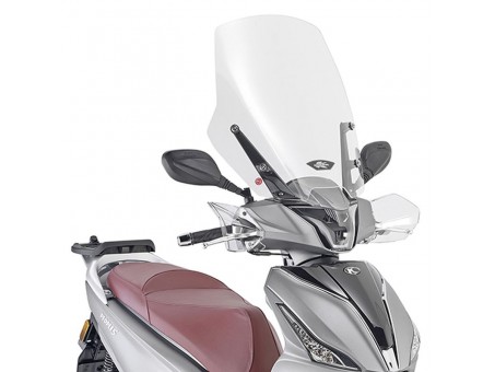 Parbriz moto KAPPA - KYMCO PEOPLE S 125/150 '20-'21 53,5 X 49,5 CM Transparent