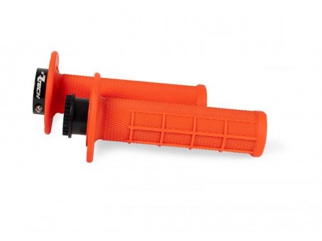 Mansoane Racetech (RTech) R20 Lock-On Half Waffle (22+25mm) + 8 Adaptoare Role - Portocaliu fluo