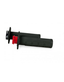 Mansoane Racetech (RTech) R20 Lock-On Half Waffle (22+25mm)+ 3 Adaptoare Role pentru Beta - Negru