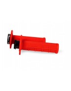 Mansoane Racetech (RTech) R20 Lock-On Half Waffle (22+25mm)+ 8 Adaptoare Role - Rosu fluo