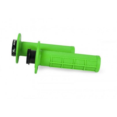 Mansoane Racetech (RTech) R20 Lock-On Half Waffle (22+25mm) + 8 Adaptoare Role - Verde fluo