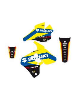 Kit grafic BLACKBIRD SUZUKI RM 80 '00-'01 DREAM 4 culoare Galben Albastru Negru