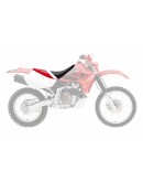 Husă șa BLACKBIRD HONDA XR 650R '00-'09, DREAM 4 culoare Negru/Rosu/Alb