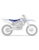 Husă șa BLACKBIRD YAMAHA YZ 450F '10-'13 DOUBLE GRIP 3 culoare Negru Albastru