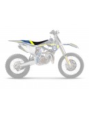 Husă șa BLACKBIRD HUSQVARNA TC 85 '14-'17 DREAM 4 culoare Negru Albastru Galben