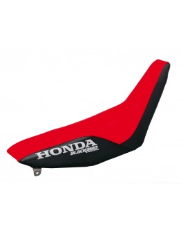 Husă șa BLACKBIRD HONDA XR 600 '88-'99 LOGO HONDA, TRADITIONAL, culoare Rosu/Negru