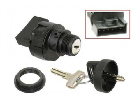 Contact pornire BRONCO (ignition switch) POLARIS SPORTSMAN 570 '14-'17, SPORTSMAN 300 4X4 '08-'10, TRAIL BLAZER/MAGNUM 330 '08-'13, TRAIL BOS 330 '05-'13, HAWKEYE 400 2X4 '11-'14 (OEM: 4012165;4011002)