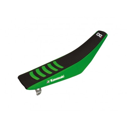 Husă șa BLACKBIRD KAWASAKI KXF 250 '21-'23, KXF 450 '19-'23 DOUBLE GRIP 3 culoare Verde Negru