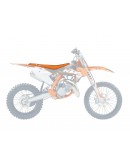 Husă șa BLACKBIRD KTM SX 85 '18-'23 DOUBLE GRIP 3 culoare Portocaliu Negru