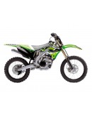 Kit grafic BLACKBIRD KAWASAKI KX 250F '09-'12 DREAM 4 culoare Verde Negru