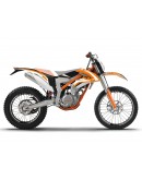 Kit grafic BLACKBIRD KTM FREERIDE 250 '12-'23 DREAM 4 culoare Portocaliu Alb Negru