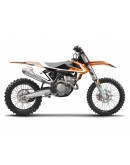 Kit grafic BLACKBIRD KTM SX/SX-F '16-'18, EXC/EXC-F '17-'19 DREAM 4 culoare Portocaliu Negru