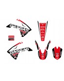 Kit grafic BLACKBIRD GAS GAS EC 125/250/300 '10-'11, FSR 250/450 '10-'11 DREAM 4 culoare Rosu Negru