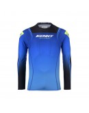 Bluza Cross/Enduro KENNY RACING Titanium - Negru/Albastru