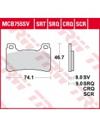 Placute de frana TRW MCB755SRT