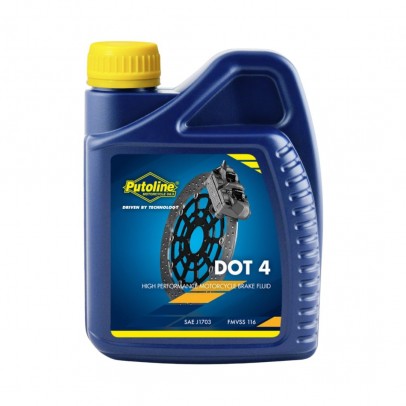 Lichid de frana Putoline DOT 4 – 500 ml