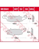 Placute de frana TRW MCB681