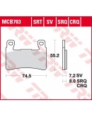 Placute de frana fata TRW MCB703CRQ