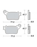 Placute de frana spate TRW MCB784SH