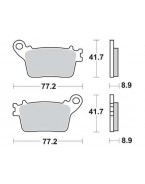 Placute de frana spate TRW MCB784SH