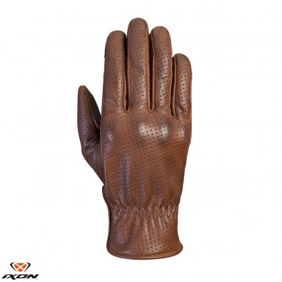 Manusi barbati Urban/heritage vara piele Ixon model RS Nizo Air MS - Camel (maro) - degete tactile