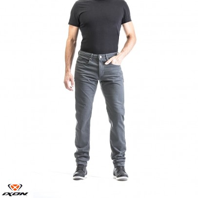 Blugi (jeans) moto barbati Ixon model Wayne - Antracit (gri) (Cordura® Denim)