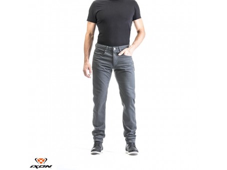 Blugi (jeans) moto barbati Ixon model Wayne - Antracit (gri) (Cordura® Denim)