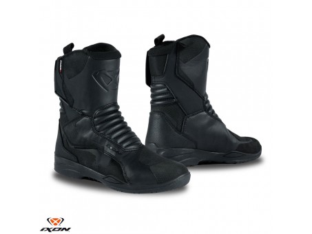 Ghete moto Touring/Adventure barbati All Season Ixon model Midgard WP MS - Negru (100% waterproof)