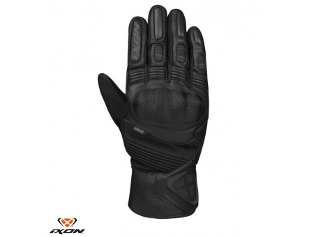 Manusi barbati Roadster iarna piele Ixon model Pro Hawker MS - Negru - degete tactile (100% waterproof + protectie termica)