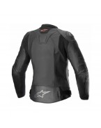 Geaca de piele dama Alpinestars Stelle GP PLUS V4 -negru