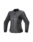 Geaca de piele dama Alpinestars Stelle GP PLUS V4 -negru