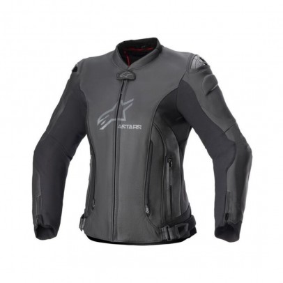 Geaca de piele dama Alpinestars Stelle GP PLUS V4 -negru