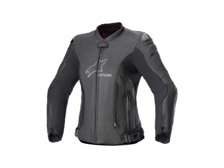 Geaca de piele dama Alpinestars Stelle GP PLUS V4 -negru