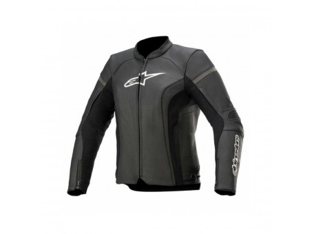 Geaca de piele dama Alpinestars Stella Kira V2 - Negru