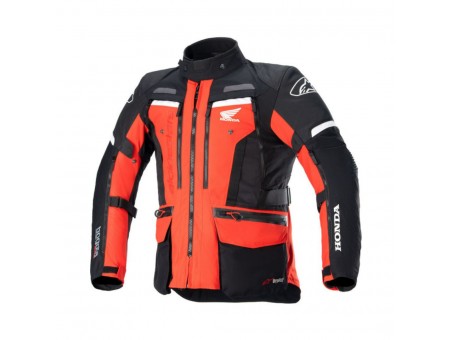 Geaca all season textil impermeabila ALPINESTARS HONDA BOGOTA PRO DRYSTAR - Negru/Rosu