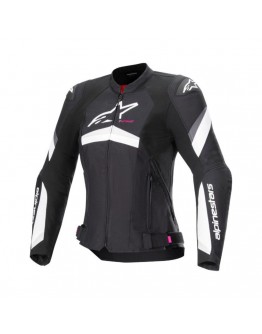 Geaca textil sport/touring ALPINESTARS STELLA T-GP PLUS R V4 - Negru/Alb 